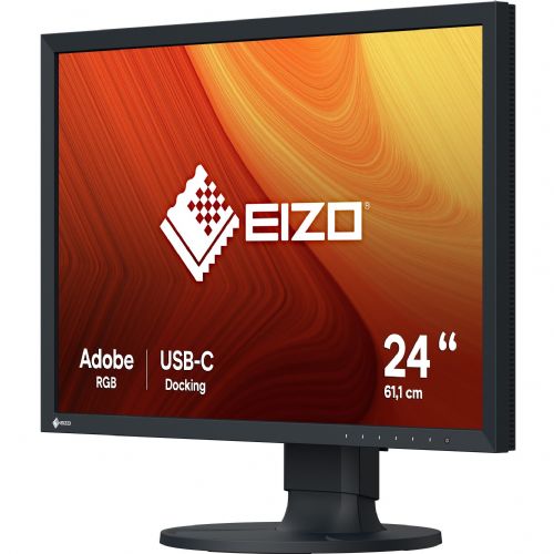 Monitor Eizo CS2400S 24,1" IPS, 1920x1200, protiodsevni, HDMI/DisplayPort/USB-C, črn