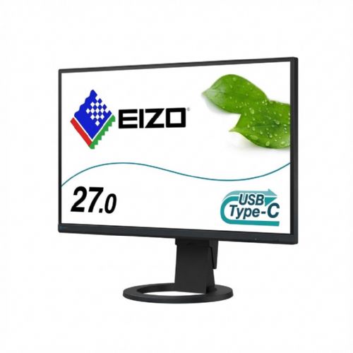 Monitor Eizo FlexScan EV2740S-BK 27" UHD 4K IPS črn USB-C HDMI DP
