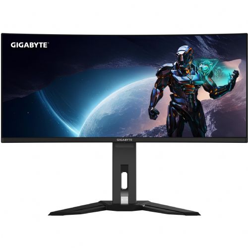 Monitor Gigabyte MO34WQC2 34", WQHD, QD-OLED, ukrivljen, 240Hz, USB-C