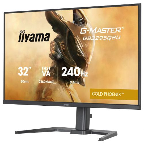 Monitor Iiyama G-Master GB3295QSU-B1 31,5", QHD, VA, 240Hz, FreeSync Premium, DisplayHDR 400
