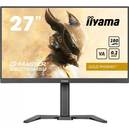 Monitor Iiyama GB2795HSU-B1, 68,6 cm (27"), 16 : 9, HDMI + DP + USB, FHD, VA, 280 Hz, črna