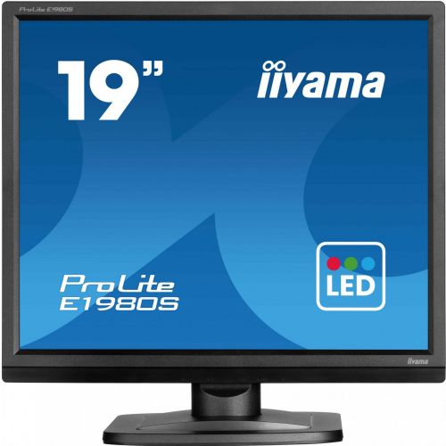 Monitor Iiyama ProLite E1980S-B1 48 cm (19 "), SXGA, TN, HDMI, DP,  črna