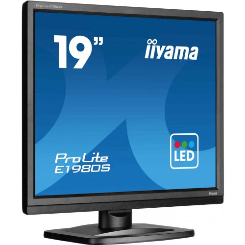 Monitor Iiyama ProLite E1980S-B1 48 cm (19 "), SXGA, TN, HDMI, DP,  črna