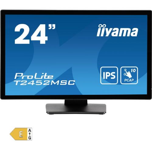 Monitor Iiyama ProLite T2452MSC-B1 23,8" Full HD IPS zaslon na dotik HDMI DisplayPort USB