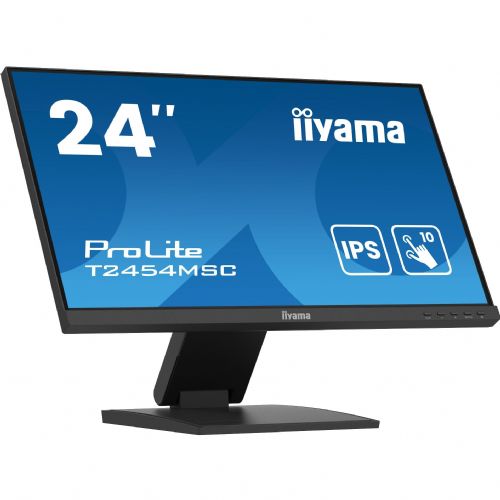 Monitor Iiyama ProLite T2454MSC-B2AG 60,5cm (23,8") FHD IPS, zvočniki na dotik, črna