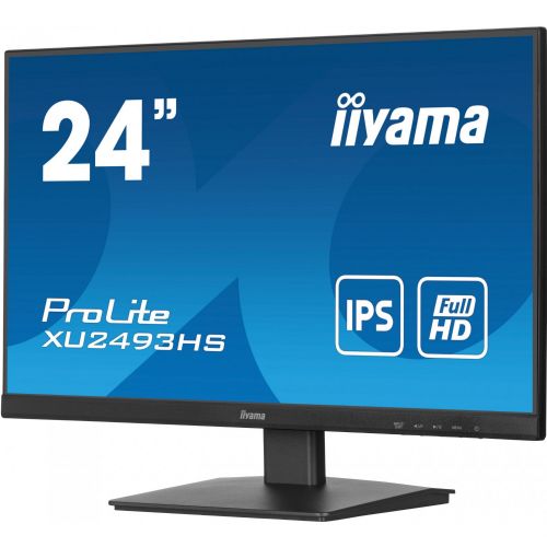 Monitor Iiyama ProLite XU2493HS-B6 60,5cm (23,8") 1920x1080 16:9 FHD IPS 0,5ms 100Hz HDMI DP zvočnik črna