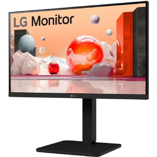 Monitor LG 24BA560-B.AEU (60,4 cm (23,8"), črne barve, FullHD, 250cd/m2,IPS, HDMI, DP, VGA, 100Hz plošča)