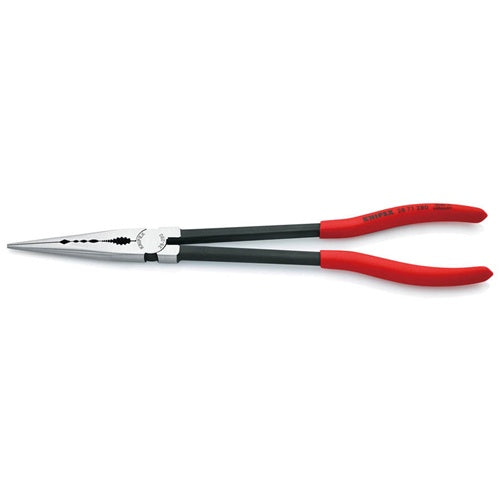 Knipex 2871280 straight assembly pliers (red/black)