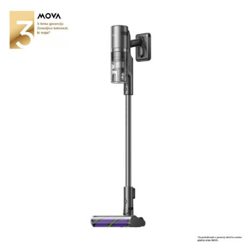 Aspirapolvere verticale MOVA I10, 120 AW, 28000 Pa, fino a 60 minuti di autonomia, filtro a 6 strati, nero.