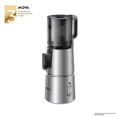 Spremiagrumi a vite MOVA SJ10, spremitura a freddo, funzionamento silenzioso, elevata resa di succo, nero