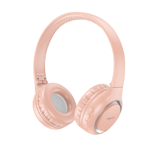 MOYE ENYO FOLDABLE BT wireless headphones - pink