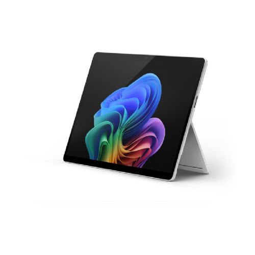 Prenosnik MS Surface Pro Copilot+PC Snapdragon X Plus/16GB/SSD 512GB NVMe/33 cm (13") PixelSense/Win11Home, Platinum SLO gravura