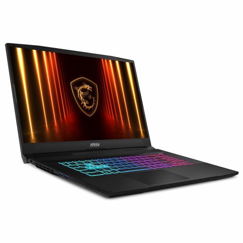 Prenosnik MSI Katana 17 HX B14WGK-065 i7-14650HX, 43,9 cm (17,3") 1920 x 1080 FHD 144Hz, 16GB DDR5, 1TB SSD, RTX 5070, DE,Win 11 Home, črn
