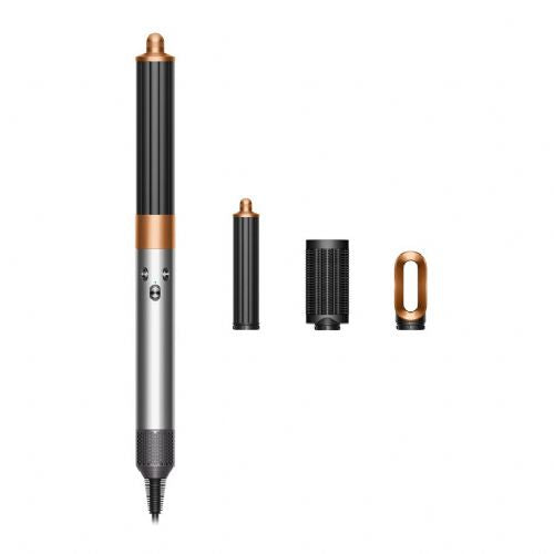 Oblikovalec las Dyson Airwrap Origin 3 hitrosti, 3 temperature, stožčasta oblika, ionska funkcija, 1300 W, nikelj/baker