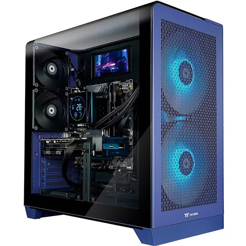 Namizni računalnik Thermaltake FTW V390 Ultra 5070, Intel Core Ultra 7, 32GB DDR5, RTX 5070 12GB, 1TB SSD, Windows 11 Pro, vijolična/prozorna