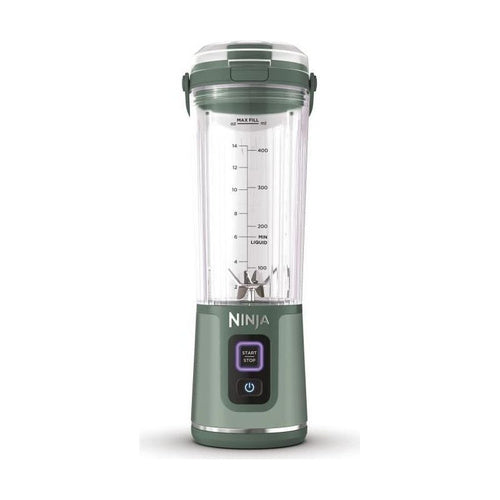 Ninja Blast BC151EUEM portable blender, 530 ml, USB-C charging, up to 15 cycles, ice crushing, green
