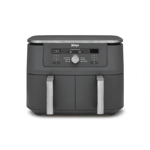 Ninja DZ400EU 9.5L Air Fryer, Dual Zone, 6-in-1 Functions, Separate Drawers, Up to 8 People