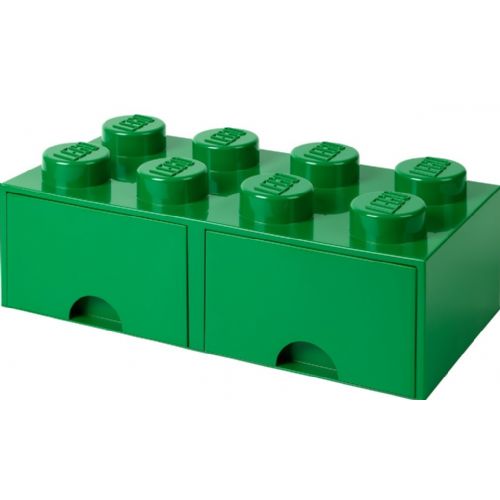 Lego®: Škatla za shranjevanje z gradnikom 8 - Zelena (40061734)