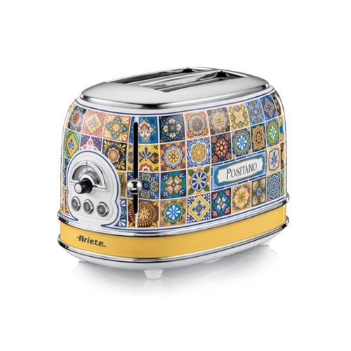 Opekač kruha Ariete Positano  za 2 rezini (večbarven, 810 W, za 2 rezini kruha)