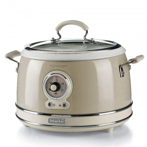 Opekač kruha Ariete Vintage 155, 810 W, za 2 rezini toasta, bež