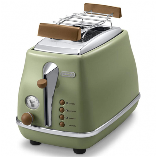 Opekač kruha DeLonghi Icona Vintage CTOV 2103.GR (zelen)