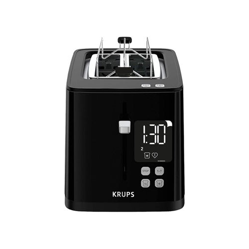 Opekač kruha Krups Smart "Light" KH6418 (črn, 850 W, za 2 rezini toasta)