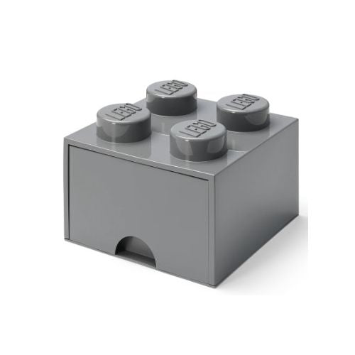 Lego®: Škatla za shranjevanje z gradnikom 4 - temno siva (40051754)
