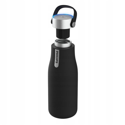 Philips AWP2788BK/10 Gozero smart water filter bottle, 660 ml, black