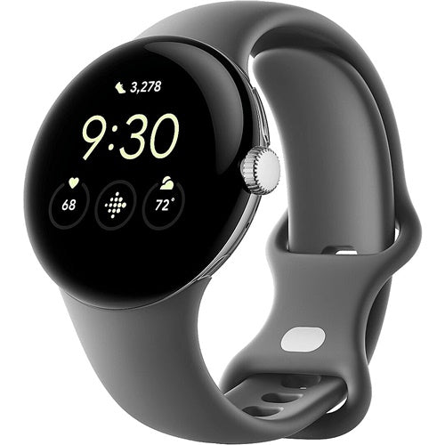 Pametna ura Google Pixel Watch, 41 mm, LTE, srebrna
