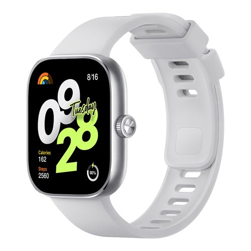 Pametna ura Xiaomi Redmi Watch 4, bela/srebrna
