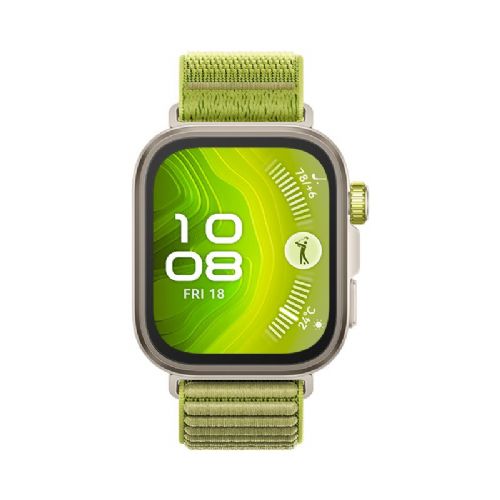 Pametna ura Huawei Watch Fit 4 Pro (Seiya-B29W) (titan, zelen najlonski pašček)