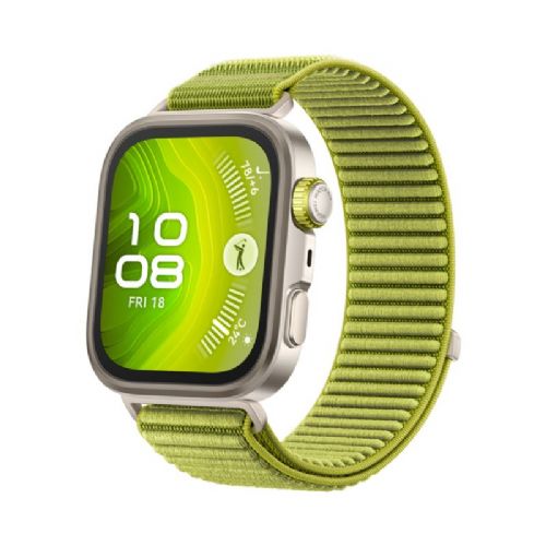 Pametna ura Huawei Watch Fit 4 Pro (Seiya-B29W) (titan, zelen najlonski pašček)