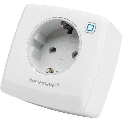 Pametna vtičnica Homematic IP HmIP-PS-2, 3000 W, radio, doseg 400 m, za notranjo uporabo, IP20, bela