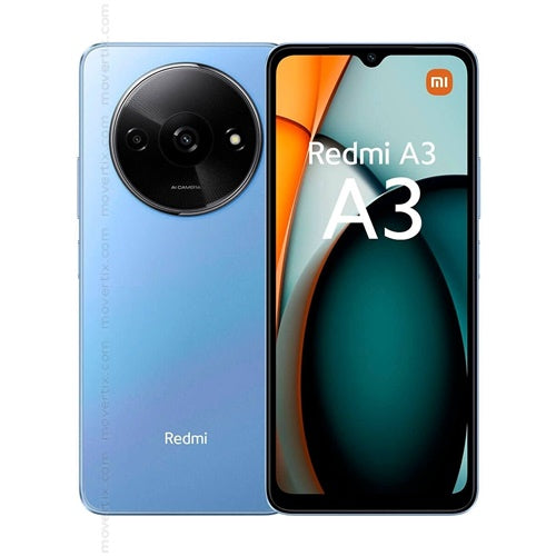 Pametni telefon Xiaomi Redmi A3 64GB, Android 14, modra