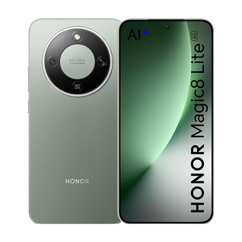 Honor Magic8 Lite Smartphone, 256 GB Speicher, Blaugrün, 8 GB RAM, 6,79" AMOLED-Display (120 Hz), Snapdragon 6 Gen 4, 108-MP-Kamera