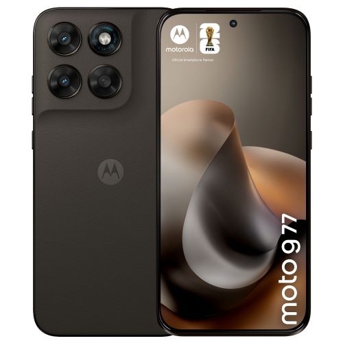 Pametni telefon Motorola moto g77 256GB črna, 8GB RAM, AMOLED 120Hz, 108MP kamera, 5100mAh baterija