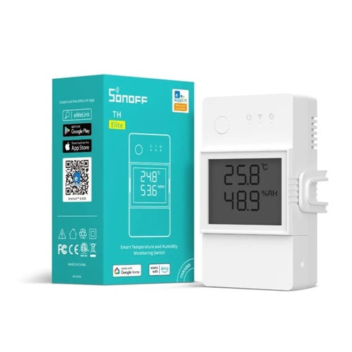 Sonoff THR316D TH Elite Smart Wi-Fi Temperatur- und Feuchtigkeitsregler