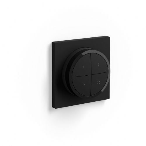 Philips Smart Switch 929003500201 wireless, wall-mounted, black, 4 buttons, battery-operated