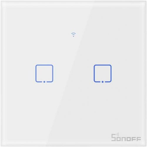 Pametno stikalo WiFi + RF 433 Sonoff T1 EU TX (2-kanalni)
