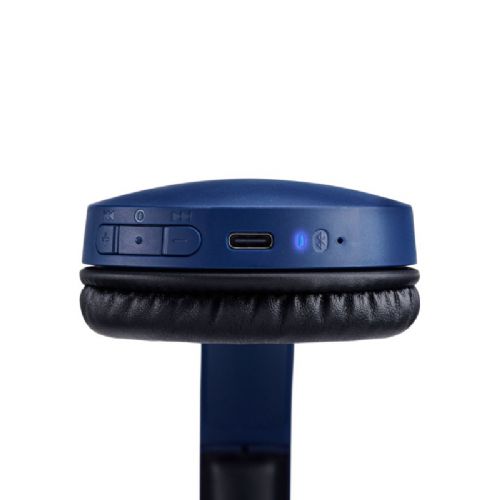 Panasonic RB-HF630BE-A kabellose Kopfhörer, 72 h Akku, 30 mm Treiber, Bluetooth 5.3, ENC-Mikrofon, blau