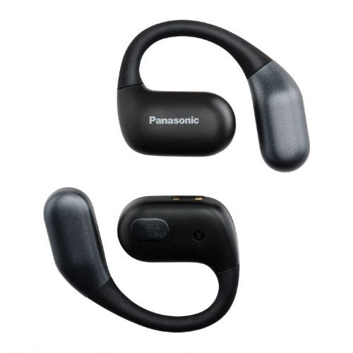 WS Kopfhörer Panasonic RB-F10DE-K, offenes Design über dem Gehörgang, Bluetooth 5.4, 7+18 h Akku, IPX4, schwarz