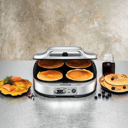 Pekač za palačinke Rommelsbacher PC1800 Pam (srebrn, 1.800 W)