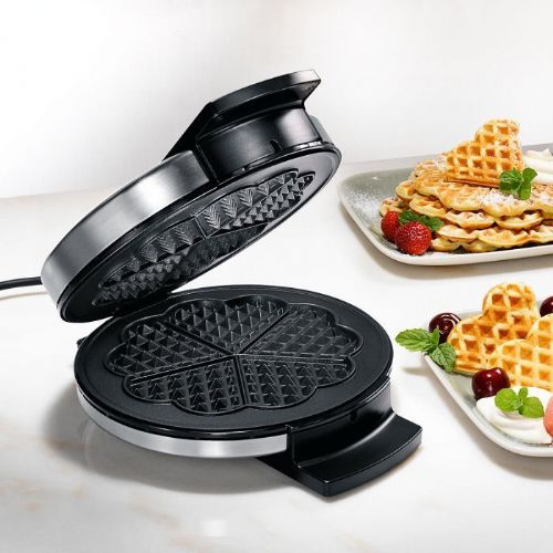 Piastra per waffle WMF Lono (acciaio inossidabile/nera)