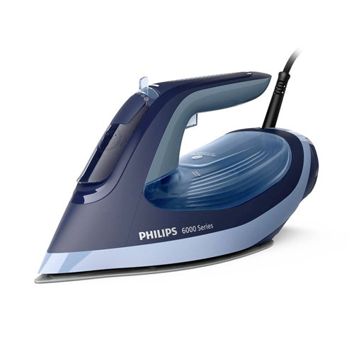 Philips DST6120/20 iron, 2600 W, 40 g/min, 180 g, SteamGlide Plus, blue-white