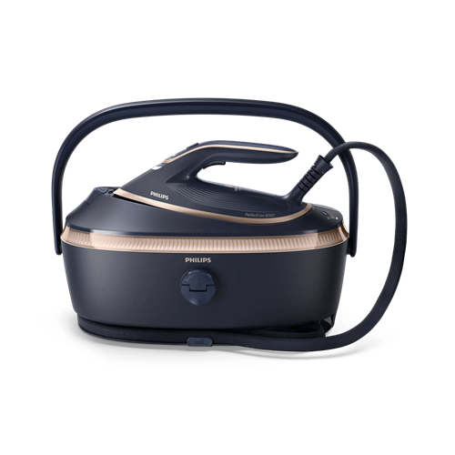Steam station Philips PerfectCare 8000 Series PSG8300/30, 2700 W, 8 bar, 170 g/min, 650 g/min, blue