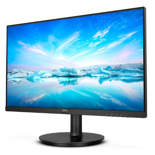 Monitor Philips 222V8LA/00, 55cm (22"), FHD, VA, 250cd/m2, 75Hz, 4ms, HDMI, DP, VGA, black