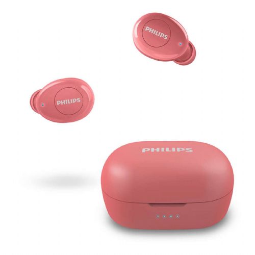 Philips TAT2205RD True Wireless Headphones, IPX4, up to 12 hours of operation, red