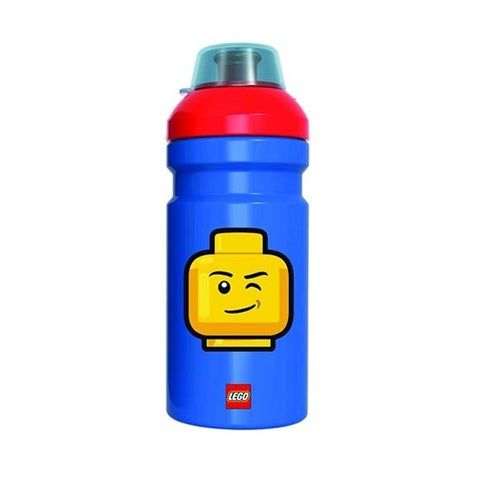 Lego Iconic Classic Water Bottle (Blue/Red, 0.39 Liter)