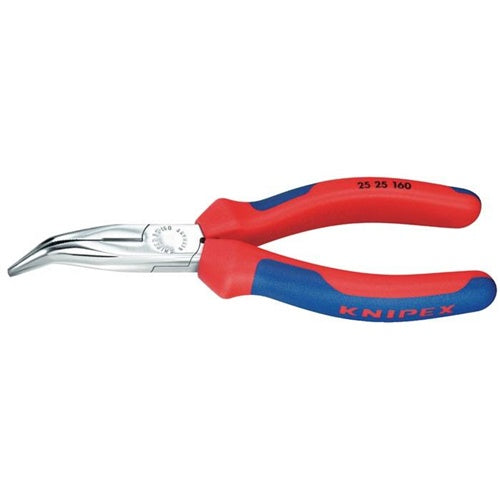 Knipex flat-nose pliers 25 25 160, red/blue