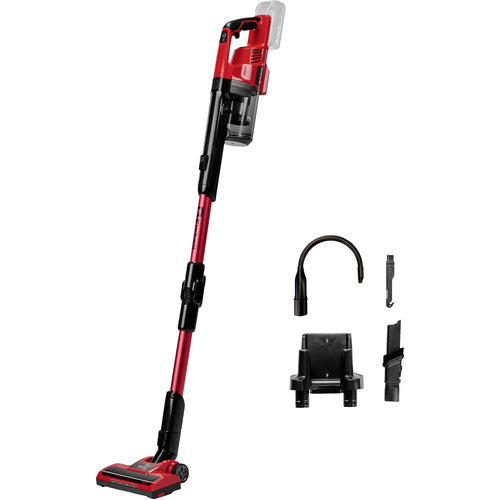Einhell TE-SV 18 Li-FLX-Solo upright vacuum cleaner red/black, 12,000 Pa, bagless, triple filter system, for all floor types, without battery and charger